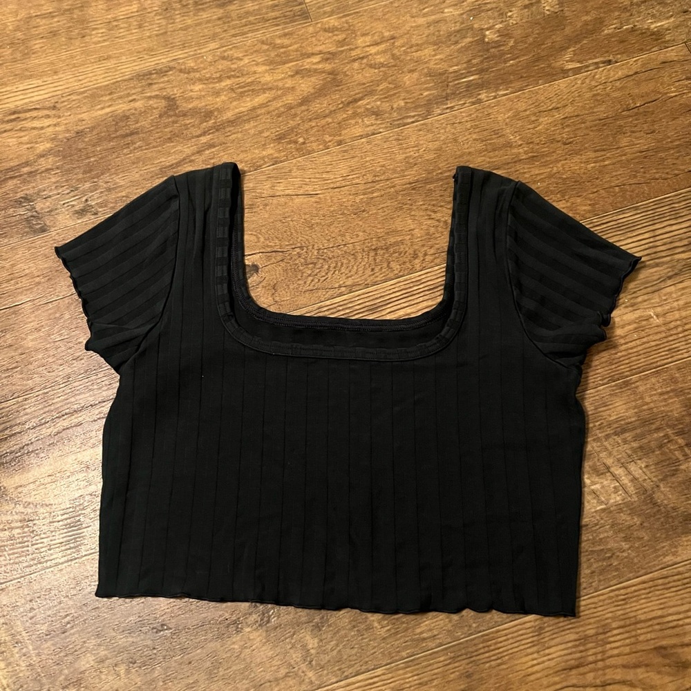 Large Black Aerie Offline Top